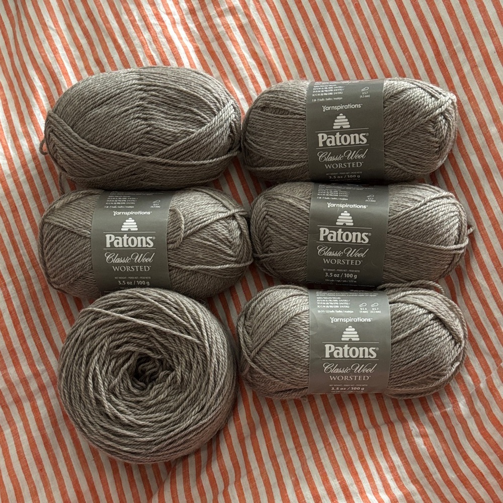 Patons Classic Worsted Wool Yarn
